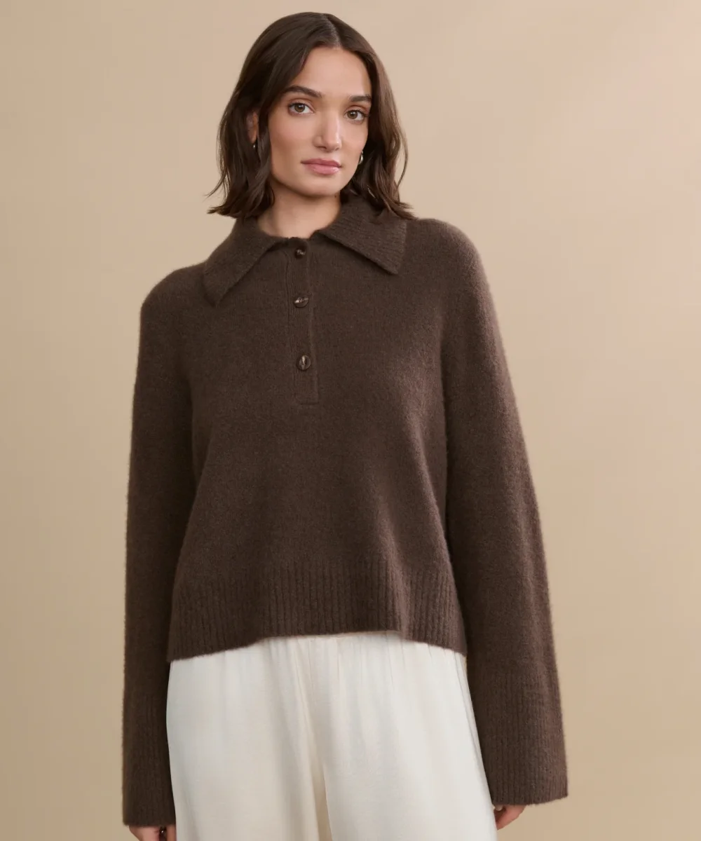 Cashmere Stevie Polo