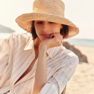 Crochet Raffia Sun Hat